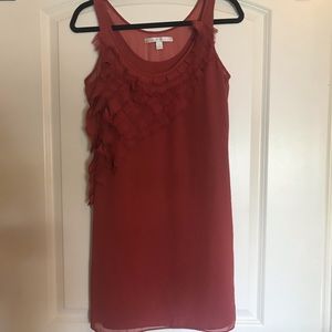 Lauren Conrad Burnt Red Summer Dress